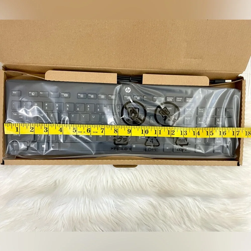 NIB, HP Slimline USB Keyboard